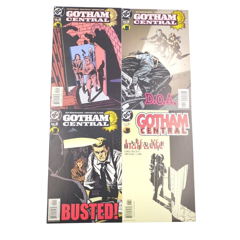 Gotham Central Comic Lot of 4 Issues #2 4 5 6 DC Comics Modern Age